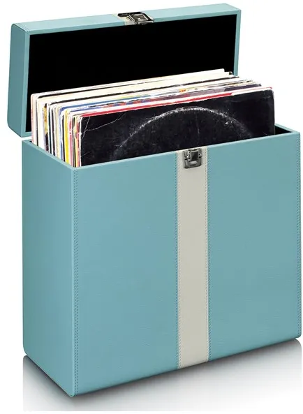 Lenco TTA-300BUWH - Record Storage Suitcase - Levysoitin Sininen